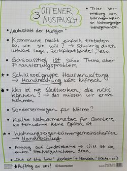 Ergebnisse der Gruppe "Offener Austausch"