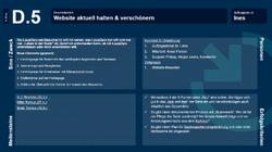 Website aktuell halten & verschönern